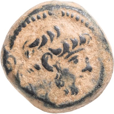 купить Государство Селевкидов, Антиох IX Кизикский, 116-95 годы до Р.Х., АЕ19. сын Клеопатры Тея (пучок молний)