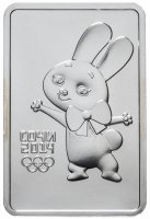 Купить 3 рубля 2013 ММД "XXII Зимняя Олимпиада в Сочи - Зайка"