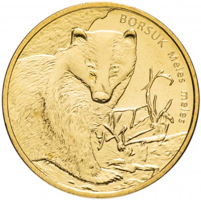 купить Польша 2 злотых 2011 "Барсук (Badger) (Meles)"