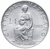 купить Ватикан 1 лира (lira) 1963-1965