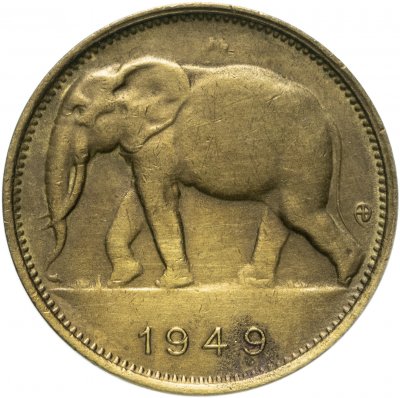 купить Бельгийское Конго 1 франк (franc) 1949