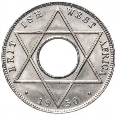 купить Британская Западная Африка 1/10 пенни (penny) 1950