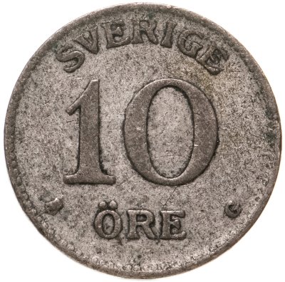 купить Швеция 10 эре (ore) 1938