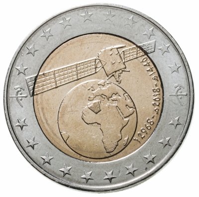 купить Алжир 100 динаров 2018 "Спутник связи Alcomsat-1"