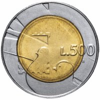 купить Сан-Марино 500 лир (lire) 1990 "Шестнадцать веков истории"