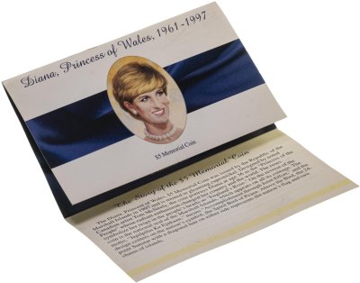 купить Маршалловы острова 5 долларов 1997 «Принцесса Диана»