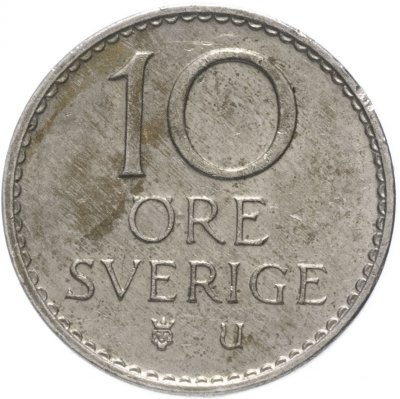 купить Швеция 10 эре (ore) 1962-1973, случайная дата