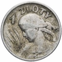 Купить Польша 1 злотый (zloty) 1925