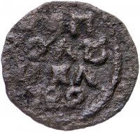 Купить полушка 1722 без обозначения монетного двора, год цифрами