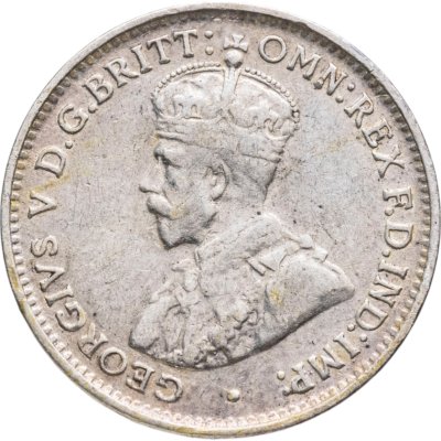 купить Австралия 3 пенса (pence) 1921 M знак монетного двора: "M" - Мельбурн