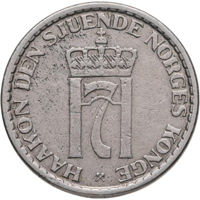 купить Норвегия 1 крона (crown) 1956