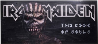 купить Острова Кука 1 доллар 2024 " Iron Maiden – The Book of Souls"