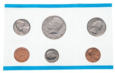 купить США набор из 10 монет и 2 жетонов 1987 монетных дворов P и D