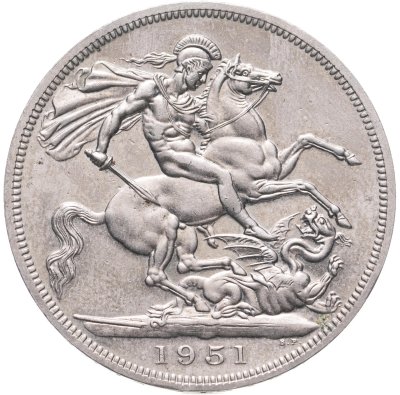 купить Великобритания 5 шиллингов 1951 "Британский фестиваль 1951 года"