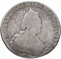 Купить 1 рубль 1786 СПБ-TI-ЯА