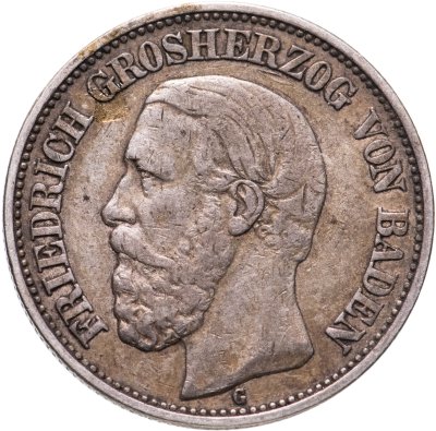 купить Германия (Баден) 2 марки 1901