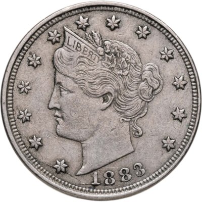 купить США 5 центов (cents) 1883 "No Cents Nickel"