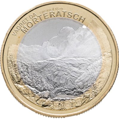купить Швейцария 10 франков (francs) 2022 Ледники Швейцарии - Мортерач