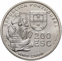 купить Португалия 200 эскудо (escudos) 2000 "Фернан Магеллан"