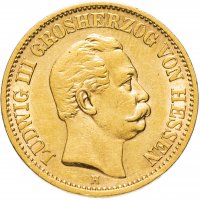 Купить Германская империя 20 марок (mark) 1873 A