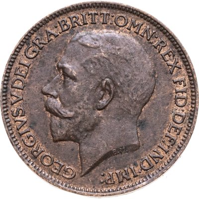 купить Великобритания 1 фартинг (farthing) 1919