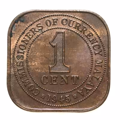 купить Малайя 1 цент (cent) 1945