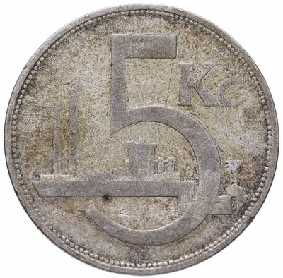купить Чехословакия 5 крон (korun) 1930