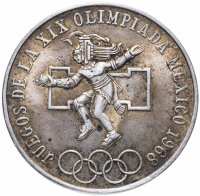 купить Мексика 25 песо 1968 "XIX летние олимпийские игры в Мехико"