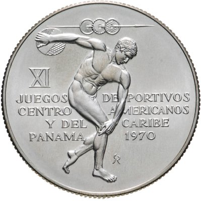 купить Панама 5 бальбоа (balboa) 1970 XI игры Центральной Америки и Карибского бассейна