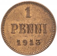 Купить 1 пенни (penny) 1913