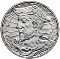 купить Португалия 50 эскудо (escudos) 1969 "500 лет со дня рождения Васко да Гама"