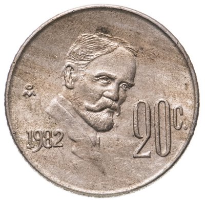 купить Мексика 20 сентаво 1982