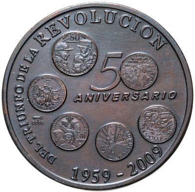 купить Куба 1 песо (peso) 2009 50 лет Революции - монеты