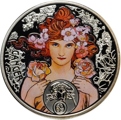купить Ниуэ 1 доллар 2011 "Знаки Зодиака - Рак"