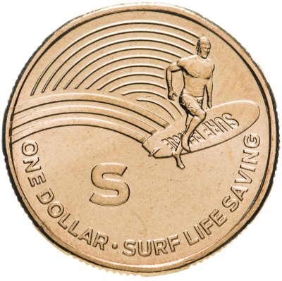 купить Австралия 1 доллар 2019 "Буква S"