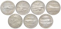 купить Остров Мэн набор из 7 монет 1 крона 1995
