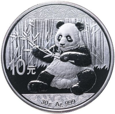 купить Китай 10 юаней 2017 Proof "Панда"
