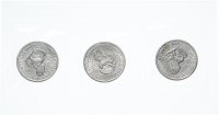 Купить США набор 1 доллар (dollar) "Сьюзен Энтони" 1980 PDS (3 монеты)