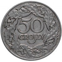 Купить Польша 50 грошей 1923