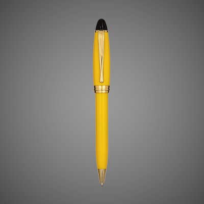 купить Шариковая ручка Aurora Ipsilon Resin Yellow CT, в подарочной коробке, Лаки и смолы: лак, позолота, позолота, смола, 2026 г.