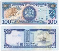 купить Тринидад и Тобаго 100 долларов 2006 (Pick 51a)