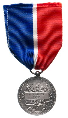 купить Франция. Почетная медаль труда, 1958 г.