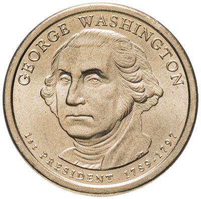 купить США 1 доллар 2007 D "1-ый Президент США - Джордж Вашингтон"