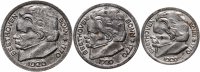 купить Германия (Бонн) набор из 3х нотгельдов 1920 года "Людвиг ван Бетховен"