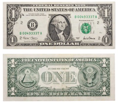 купить США 1 доллар 2001 (Pick 509) B-Нью Йорк