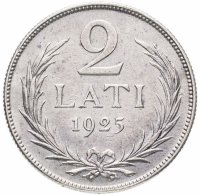 Купить Латвия 2 лата (lati) 1925
