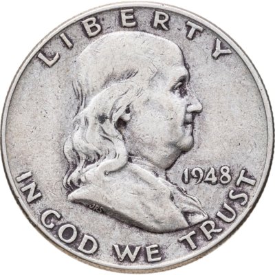 купить США 50 центов (1/2 доллара, half dollar) 1948