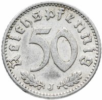 купить Германия (Третий рейх) 50 рейхспфеннигов (reichspfennig) 1935 J