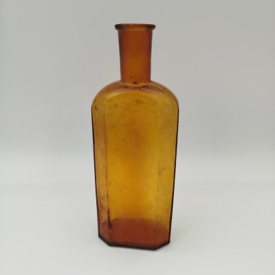 купить Флакон янтарного оттенка, стекло, Европа, 1900-1940 гг.