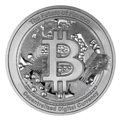 купить Остров Ниуэ 2 доллар 2025 "Криптовалюта - Биткоин"